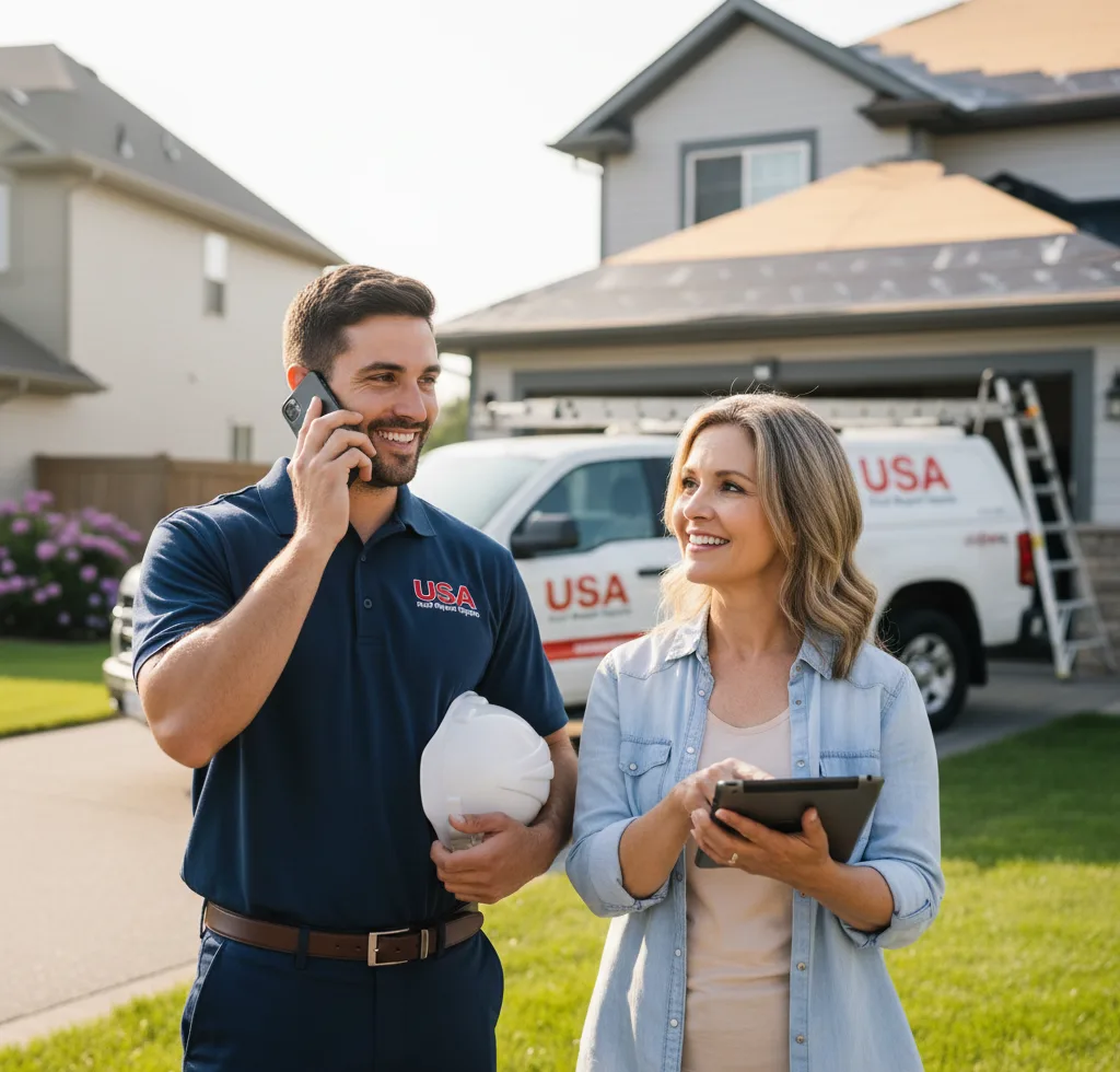 USA Roof Repair Experts customer support in Jourdanton